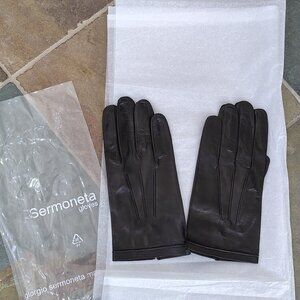 New Sermoneta Genuine Leather Gloves